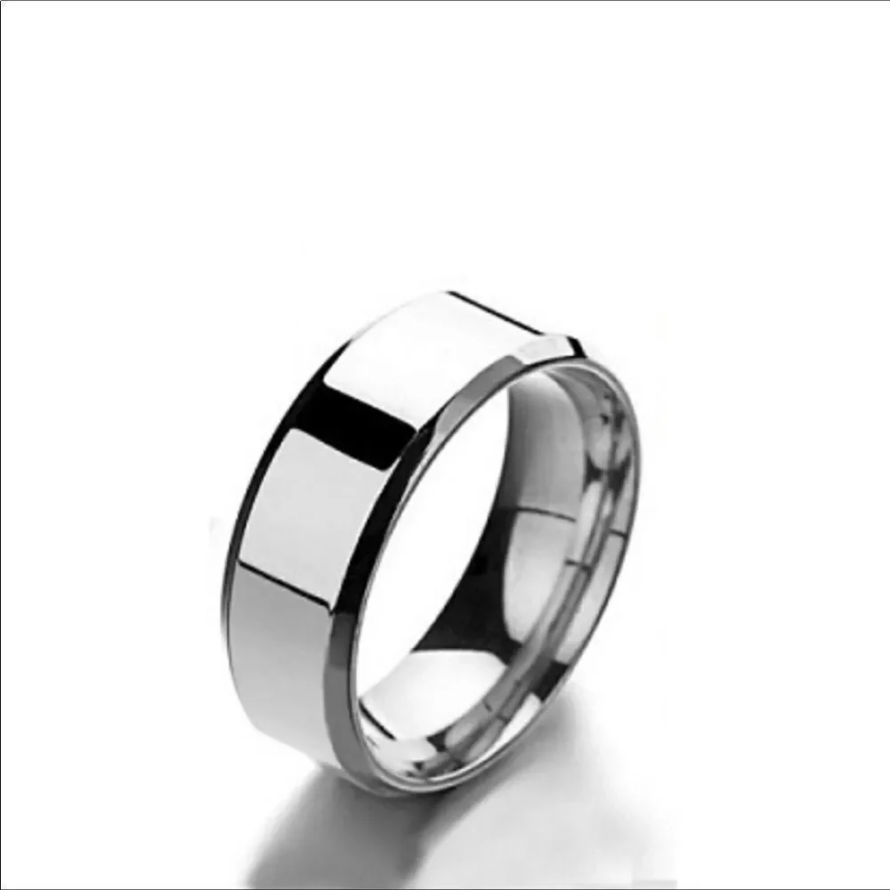 Titanium Plated Stainless Steel Ring